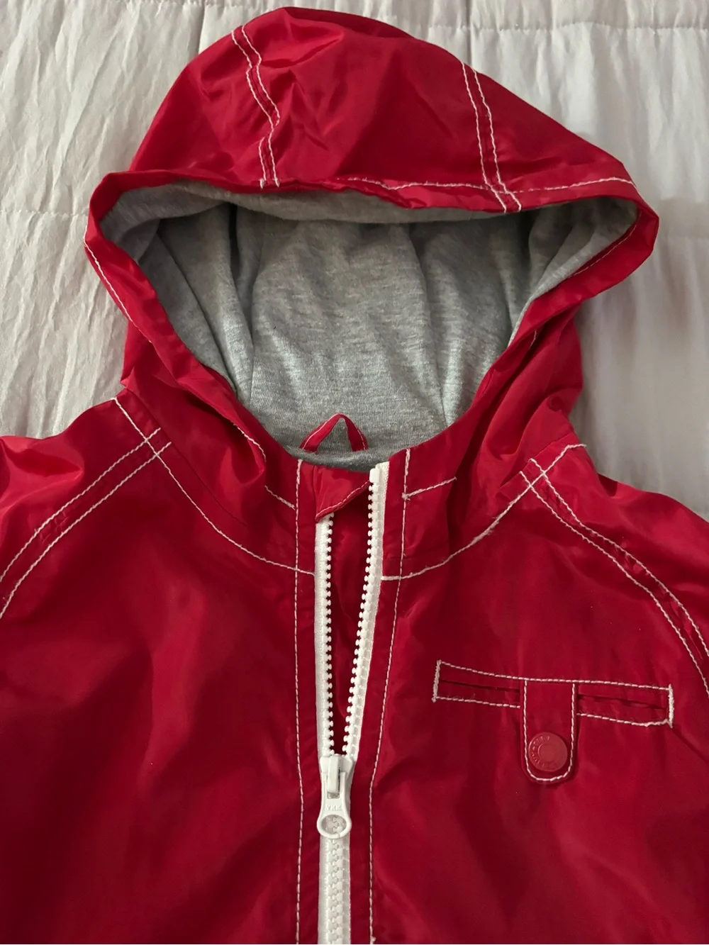 Old Navy cotton lined windbreaker for toddler, size 5T